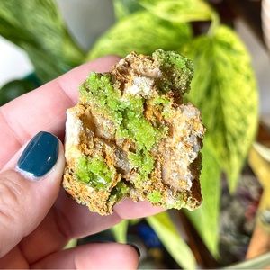 💚Raw Druzy Pyromorphite Crystal Specimen Cluster China💚